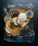 Sache lacrado Moedas 1 real 2014 Brasil - Comemorativa Jogos Olímpicos Rio 2016 - GOLFE - 50 Moedas