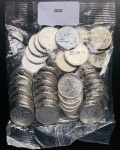 Sache Lacrado com 50 Moedas - 50 Centavos 2020 - 2ª Familia - ( Contem R$ 25,00 Reais )
