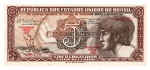 Cédula Brasil - 5 Cruzeiros 1962 - Indio C-112 Fe - Série 093ª - 3ª Estampa.
