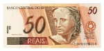 Cedula do Brasil - 50 Reais 2009 - C-323 FE - 1ª Familia - Serie EA6901 - 2ª Chancela ( Guido Mantega - Henrique de Campos Meirelles )