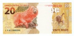 Cédula do Brasil - 20 Reais 2020 - C-355 FE - Série IF-0776 - 2ª Familia - (Paulo Roberto Nunes Guedes/ Roberto Campos Neto).