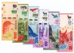 Serie Com 6 Cedulas Argentina Todas FE - 20 - 50 - 100 - 200 - 500 - 1000 Pesos