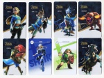Lote com 8 Cartões Amilbo Zelda - ( Urbosa, Sheik, Young Link, Link Rider, Zelda, Link Archeri, Revali, Bokoblin )