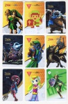 Lote com 8 Cartões Amilbo Zelda - ( Link, Zelda, Mipha, Guardian,Link Ocarina of time, Wolf Link, Link majoras mask, Daruk )