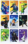 Lote com 8 Cartões Amilbo Zelda - ( Ganondorf, Zelda, Link Twilight Princess, Link Awakening, Skyward Sword, Link, Toon Link ).
