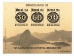 Selos Do Brasil - Bloco De Selo Brasiliana 1993 - 150 Anos Do Selo Postal Brasileiro.