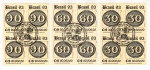 Selos Do Brasil - 3 Blocos De Selos 1993 150 Anos Do Selo Postal No Brasil - Com Carimbo 1º Dia De Circulação.