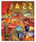 Bloco De Selos 2014 Suiça - Comemorativo Dia Internacional Do Jazz - 30 De Abril - ( UNPA ).