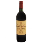 Vinho tinto francês Château Léoville Poyferré da safra de 1990 (Saint-Julien, Bordeaux).