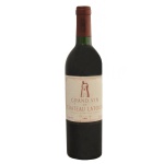 Vinho tinto francês Grand Vin de Château Latour da safra de 1985 (Pauillac, Bordeaux).