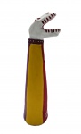 Manoel Eudócio, Jaguará, escultura de terracota, assinada, 29cm de altura