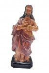 Dunga, Sagrado Coração, escultura de madeira, 21cm de altura