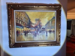 ANDRÉ LOMBARDI, OST Cena Parisiense, 80 x 105 cm