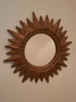 Espelho em forma de sol, 40 cm total