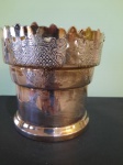 ART PRATA, porta garrafa espessurada para vinho