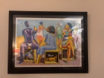 CARYBÉ (1911-1997), serigrafia 109/200 ACID Bate Papo reproduzida na Mostra Itinerante do artista apresentada em 13 capitais brasileiras em 1995. 42 x 58 cm. Acompanha certificado da Galeria Tableau