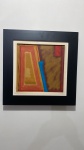 CHRISTINA PARISI, Óleo e Acrílica Sobre Tela, Abstrato, 30 x 30 cm. Com selo da Galeria Sergio Carybé