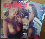 100% COMPLETA Revista Ele e Ela  Nº 257 (Novembro 1990)  Gatas de 1990 + Suplemento Fórum + Pôster