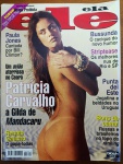 RARIDADE 1998 COM PÔSTER Revista Ele e Ela  Nº 342 (Janeiro 1998)  Patrícia Carvalho / Bussunda