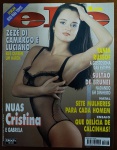 COMPLETA COM PÔSTER Revista Ele e Ela  Nº 328 (1996)  Especial de Natal  Tania Russof / Zezé di Camargo e Luciano