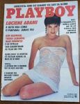 Revista Playboy Brasil  Nº 186 (Janeiro de 1991)  Luciene Adami (A Guta de Pantanal)