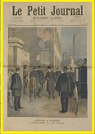 COLECIONISMO - Jornal Francês "Le Petit Jorunal" Supplement Illustré - 1.º Mars 1896 - Numero 278 - Primeira página desenho doa rtista francês H. Meyerx.