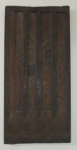 Talha em madeira maciça lindamente trabalhada déc. 70, medindo aproximadamente 70cm de altura por 30 cm de largura