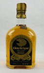 Whisky escocês Glen Grigor 12 Years Old, blended Scotch whisky, produzido na Escócia. Garrafa lacrada, com rótulos originais e teor alcoólico de 40% vol. Exemplar vintage de interesse para colecionadores de bebidas e memorabilia. Conteúdo não atestado.