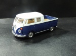 MINIATURA - RÉPLICA DE CARRO - REPRESENTANDO VW KOMBI PICK UP .MEDE APROX. 12CM - USADO NO ESTADO CONFORME FOTOS - ITEM SERA ENVIADO DO RS.