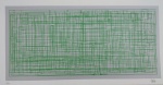 Fabre Rolim, Linhas paralelas, gravura, tiragem 14/30, 26x50cm, sem moldura