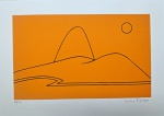 Carlos Furtado, Pão de Açúcar, gravura, tiragem 70/100, 26x35cm, sem moldura