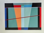 Paulo Calazans, Varal de Salvador, gravura, tiragem 66/100, 50x70cm, sem moldura
