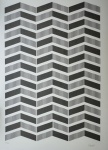 Pondé, Piso Cinza, gravura 13/20, 70x50cm, sem moldura