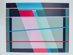 Paulo Calazans, Varal de Cuiabá, gravura, tiragem 53/100, 2014, 50x70cm, sem moldura