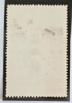 Brasil Selo com decalque parcial da cor marrom no verso Pelé (1969) RHM C0658 MINT