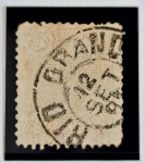 Brasil – Carimbologia – Dom Pedro II Cabecinha 100 réis com carimbo de Rio Grande