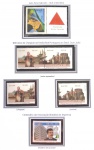 Brasil, 2007-2008 Lote de selos comemorativos e personalizados: Par se-tenant da série 200 Anos da Chegada da Família Real Portuguesa ao Brasil: Dom João com os dois selos principais da emissão, Dom João VI desembarcando e cena alegórica da chegada (RHM C-2721 e C-2722). / Selo Centenário da Associação Brasileira de Imprensa  ABI Gustavo de Lacerda (RHM C-2735) / Selo personalizado Ipê e Bandeira com vinheta triangular dos Filatelistas Montes Claros  MG  (RHM C-2720) MINT (todos no hawid)