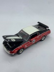 Miniatura Motor Cafrat 1969 Ford Mustang, abra capô e porta-malas, branco, escala 1:38. Item no estado conforme fotos. Carrinho de Coleção.