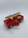 Miniatura 1955 Chevy Step Side Pickup, escala 1:32. Item no estado conforme fotos. Carrinho de Coleção.