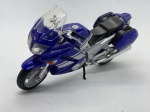 Miniatura Maisto Motocicleta Yamaha, com suspensão flexível. Item no estado conforme fotos. Carrinho de Coleção.