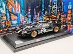 Miniatura Ford GT MKII, Escala 1/43, carrinho de coleção, Item no estado conforme fotos. Cenário não acompanha.