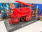 Miniatura 1897 Fourgon Depart Atteçe Bombeiros, Escala 1/43, carrinho de coleção, Item no estado conforme fotos. Cenário não acompanha.