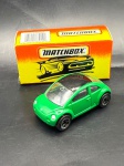 Miniatura Matchbox Volkswagen Concept 1. Escala 1/61, lacrado. Carrinho de coleção diecast, item no estado conforme fotos.