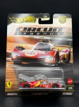 Miniatura Hot Wheels Premium Ferrari 499P Escala 1/64, pneus de borracha, lacrado. Carrinho de coleção diecast, item no estado conforme fotos.