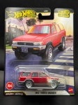 Miniatura Hot Wheels Premium Boulevard 1993 Toyota 4Runner escala 1/64, pneus de borracha, lacrado. Carrinho de coleção diecast, item no estado conforme fotos.