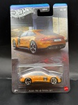 Miniatura Hot Wheels Silver Series Audi RS E-Tron GT Escala 1/64, Carrinho coleção metal diecast. Item no estado conforme fotos.
