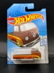 Miniatura Hot Wheels Volkswagen Kombi T2 Escala 1/64, Carrinho coleção metal diecast. Item no estado conforme fotos.
