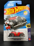Miniatura Hot Wheels Tematico Disney Mickey Mouse Car Escala 1/64, Carrinho coleção metal diecast. Item no estado conforme fotos.