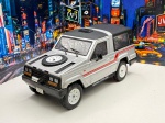 Miniatura Gurgel Carajas, Escala 1/43, Carros inesqueciveis do Brasil. Pneus de borracha, carrinho de coleção metal diecast, Item no estado conforme fotos, item com marcas do tempo. Cenário não acompanha.