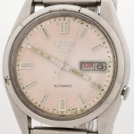 SEIKO VINTAGE - REFERÊNCIA - 7009-8210 - Antigo Relógio Masculino Com Caixa em Aço Inox  Medindo 37,